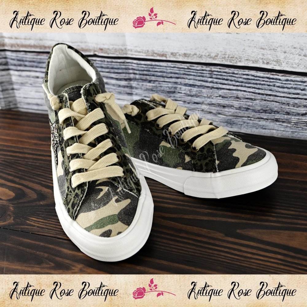 🌹 Very G Cosmic 2 Camo Fashion Sneakers